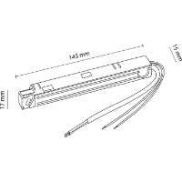 Conector pentru iluminat magnetic Tk-Lighting Magnetic Easy 18235 Black imaginea #2 — magazin online Desire.md