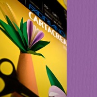Hârtie colorată Fabriano Cartacrea 35x50cm Viola (46435104) imaginea #2 — magazin online Desire.md