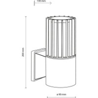 Candelabru de perete Tk-Lighting Ribo 11506 Grey imaginea #6 — magazin online Desire.md