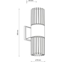 Candelabru de perete Tk-Lighting Ribo 11507 Grey imaginea #8 — magazin online Desire.md