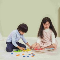 Joc educativ de masa Viga Peacock Colour Matching Game (44660) imaginea #2 — magazin online Desire.md