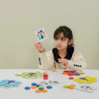 Joc educativ de masa Viga Peacock Colour Matching Game (44660) imaginea #3 — magazin online Desire.md