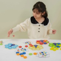 Joc educativ de masa Viga Peacock Colour Matching Game (44660) imaginea #4 — magazin online Desire.md