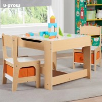Măsuță pentru copii cu scaune U-grow UGMS-5601-NAT imaginea #10 — magazin online Desire.md