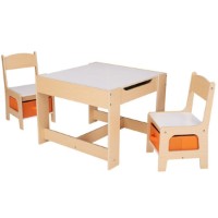 Măsuță pentru copii cu scaune U-grow UGMS-5601-NAT