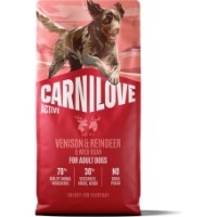 Hrană uscată pentru câini Carnilove Active Adult All Breeds Venison & Reindeer & Wild Boar 12kg