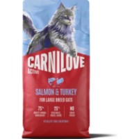 Hrană uscată pentru pisici Carnilove Active Adult Large Breeds Salmon & Turkey 6kg