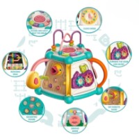 Busy Board Bibiin Toys 7in1 (648A-53) imaginea #2 — magazin online Desire.md