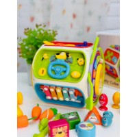 Busy Board Bibiin Toys 9in1 (6213) imaginea #4 — magazin online Desire.md