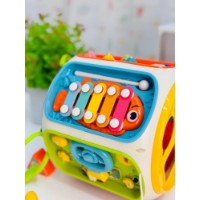 Busy Board Bibiin Toys 9in1 (6213) imaginea #5 — magazin online Desire.md