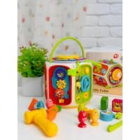 Busy Board Bibiin Toys 9in1 (6213) imaginea #9 — magazin online Desire.md