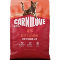Hrană uscată pentru pisici Carnilove Active Sterilised Adult All Breeds Beef & Venison 2kg imaginea #1 — magazin online Desire.md
