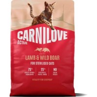 Hrană uscată pentru pisici Carnilove Active Sterilised Adult All Breeds Lamb & Wild Boar 2kg