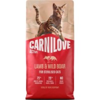 Hrană uscată pentru pisici Carnilove Active Sterilised Adult All Breeds Lamb & Wild Boar 6kg imaginea #1 — magazin online Desire.md