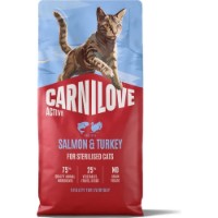 Hrană uscată pentru pisici Carnilove Active Sterilised Adult All Breeds Salmon & Turkey 6kg imaginea #1 — magazin online Desire.md