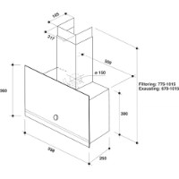 Вытяжка Whirlpool WHVA 62F LM K фото №3 — интернет-магазин Desire.md