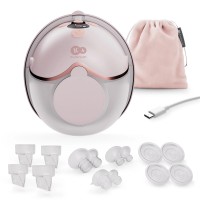 Pompa manuală pentru sân KinderKraft  Mamaflow Pink (KRA31101) 