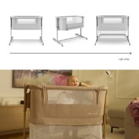 Колыбель Kinderkraft Nestee Grow 2 Light Grey (KLNEEGR2LGR0000) фото №7 — интернет-магазин Desire.md