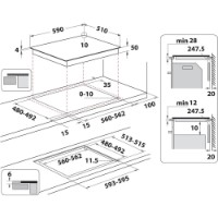 Индукционная панель Whirlpool WTX 6019 DCF фото №4 — интернет-магазин Desire.md