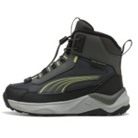 Bocanci pentru copii Puma Evolve 2.0 High Boots Shadow Gray/Sunny Lime/Puma Black, s.28 imaginea #2 — magazin online Desire.md