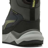 Bocanci pentru copii Puma Evolve 2.0 High Boots Shadow Gray/Sunny Lime/Puma Black, s.32 imaginea #5 — magazin online Desire.md
