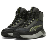 Bocanci pentru copii Puma Evolve 2.0 High Boots Shadow Gray/Sunny Lime/Puma Black, s.33 imaginea #1 — magazin online Desire.md