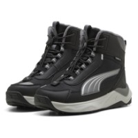 Bocanci pentru copii Puma Evolve 2.0 Pure-Tex Jr Puma Black/Slate Sky/Puma Silver, s.39