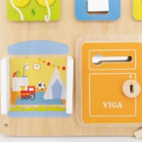 Busy Board Viga Little Home Busy Board (44823) imaginea #8 — magazin online Desire.md