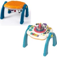 Măsuţă interactivă Bibiin Toys 2in1 Light Blue (8009) imaginea #4 — magazin online Desire.md