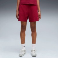 Pantaloni scurți dame Puma Essentials Elevated High-Rise A-Line Garnet Glow, s.S imaginea #2 — magazin online Desire.md
