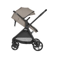 Carucior Kikka Boo 3in1 Eloe Dark Beige imaginea #2 — magazin online Desire.md
