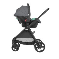 Carucior Kikka Boo 3in1 Eloe Dark Grey imaginea #2 — magazin online Desire.md