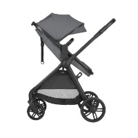 Carucior Kikka Boo 3in1 Eloe Dark Grey imaginea #5 — magazin online Desire.md