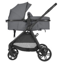 Carucior Kikka Boo 3in1 Eloe Dark Grey