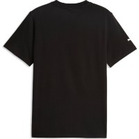 Tricou bărbătesc Puma Ferrari Tonal Shield Puma Black, s.S imaginea #2 — magazin online Desire.md