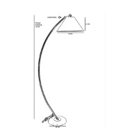 Lampadar Opviq 8537-5 imaginea #4 — magazin online Desire.md