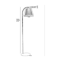 Lampadar Opviq 8736-3 imaginea #3 — magazin online Desire.md