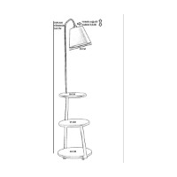 Lampadar Opviq 8743-3 imaginea #4 — magazin online Desire.md