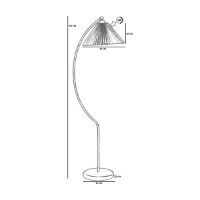 Lampadar Opviq 8951-4 imaginea #4 — magazin online Desire.md