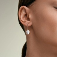 Cercei din aur cu diamante Diamant 0200959  4,4g imaginea #2 — magazin online Desire.md