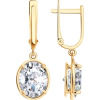 Cercei din aur cu diamante Diamant 0200959  4,4g