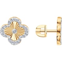 Cercei din aur cu diamante Diamant 1022664  2,59g