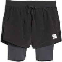 Мужские шорты Puma x Saysky 2-in-1 9 Shorts Flat Dark Gray, s.L
