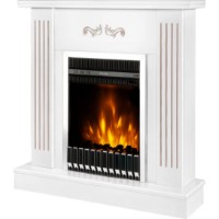 Электрокамин Art Flame Smile white & Gala silver