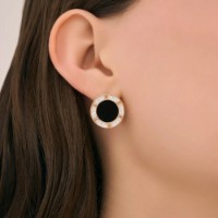 Cercei din aur cu zirconiu și agat Diamant 51-320-02989-1  7,04g imaginea #5 — magazin online Desire.md