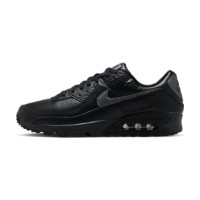 Adidași pentru bărbați Nike Air Max 90 Premium Black/Metallic Dark Grey/Anthracite, s.42.5 imaginea #2 — magazin online Desire.md
