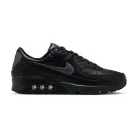 Adidași pentru bărbați Nike Air Max 90 Premium Black/Metallic Dark Grey/Anthracite, s.42.5 imaginea #3 — magazin online Desire.md