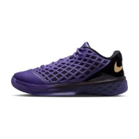 Adidași pentru bărbați Nike Kobe III Low Protro Black/Electro Purple/Metallic Gold, s.43 imaginea #2 — magazin online Desire.md