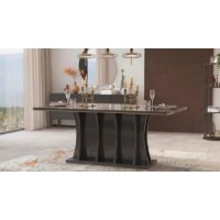 Masă pentru bucătărie Moda Life Bella 180x76x100 Black imaginea #4 — magazin online Desire.md