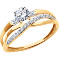 Inel SOLOVOV JEWELRY 51-110-02871-1 s.18,5 1,72g